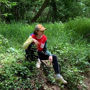 Color blocked long sleeve